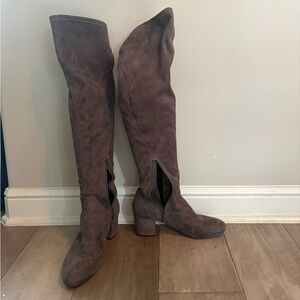 Women's Over-the-Knee Suede Boots